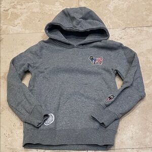 GOAT USA Gray Kids Hoodie -Size Youth M